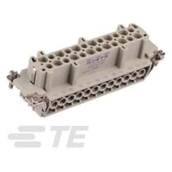 ヘビーデューティパワーコネクタ HDC HE シリーズ メス 24極 16A 500 V 1箱 5個入 TE CONNECTIVITY