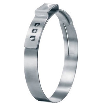 ホースクリップ 14.8 → 18mm 7mm ステンレス鋼 1袋 5個入 オエティカ