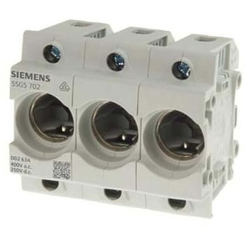 ボトルヒューズホルダ 16A 400V ac 1袋 5個入 SIEMENS