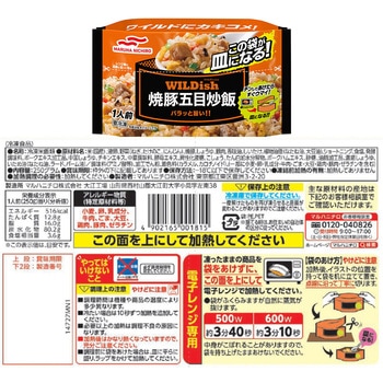 [冷凍]マルハニチロ WILDish 炒飯派におススメ! 3種セット(各2個)(焼豚五目・ねぎ塩豚・唐辛子ツナ) マルハニチロ