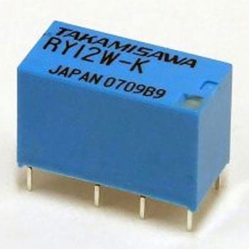 リレー 24V dc 2c接点 基板実装タイプ 富士通