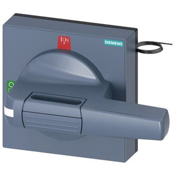ロータリハンドル 3KD サイズ 3 3KF サイズ 2 及び 3用 グレー 100mm Sentron 8UD - SIEMENS