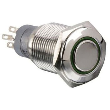 押しボタンスイッチ ラッチ パネルマウント 双極双投 DPDT 1セット 40個入 ARCOLECTRIC
