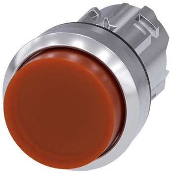押ボタンヘッド SIRIUS ACT モーメンタリ アンバー SIEMENS