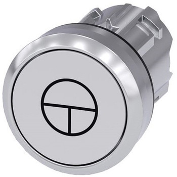 押ボタンヘッド SIRIUS ACT モーメンタリ 白 SIEMENS