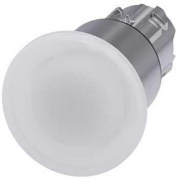 押ボタンヘッド SIRIUS ACT モーメンタリ 白 SIEMENS