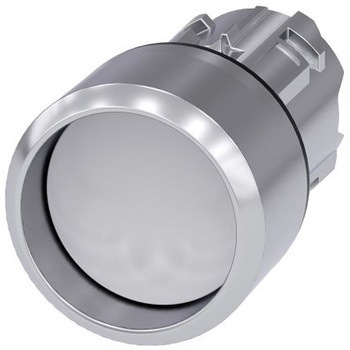 押ボタンヘッド SIRIUS ACT モーメンタリ 白 SIEMENS