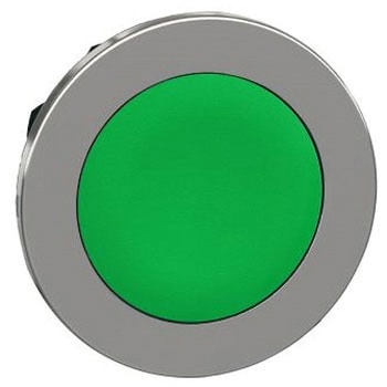 押ボタンヘッド ZB4 モーメンタリ 緑 シュナイダーエレクトリック