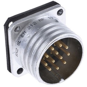 丸型コネクタ 12極 スタンダード パネルマウント 1袋 50個入 AMPHENOL