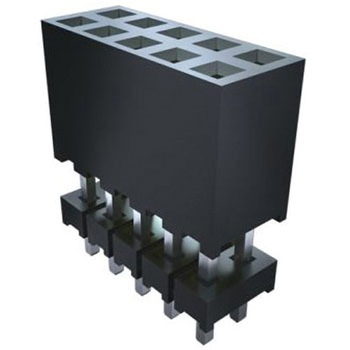 基板接続用ソケット 120 極 2mm 1 列 スルーホール 1セット 14個入 SAMTEC