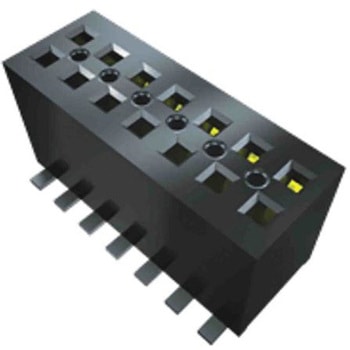 基板接続用ソケット 8 極 1.27mm 2 列 表面実装 1袋 5個入 SAMTEC