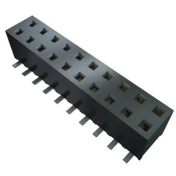 基板接続用ソケット 3 極 2mm 1 列 表面実装 1セット 975個入 SAMTEC