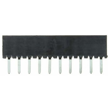 基板接続用ソケット 2 極 2mm 1 列 スルーホール SAMTEC