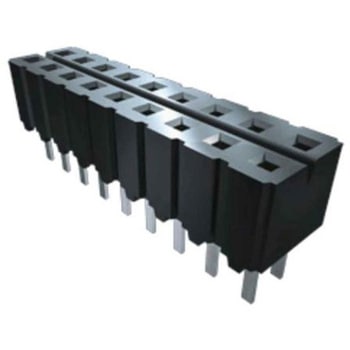 基板接続用ソケット 6 極 2.54mm 1 列 スルーホール 1セット 37個入 SAMTEC