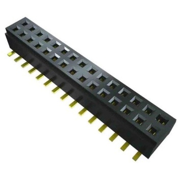 基板接続用ソケット 7 極 1mm 2 列 表面実装 1セット 1600個入 SAMTEC