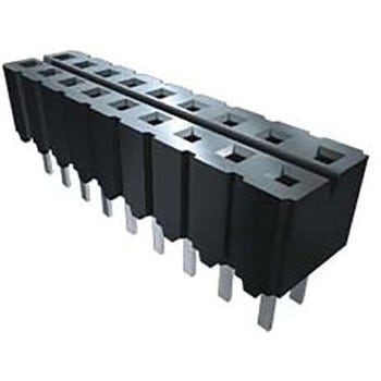 基板接続用ソケット 8 極 2.54mm 2 列 スルーホール SAMTEC