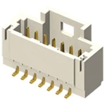 基板接続用ピンヘッダ 3極 1mm 1列 1セット 2個入 SAMTEC