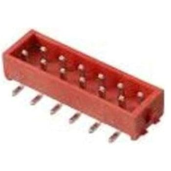 基板接続用ピンヘッダ 12極 1.27mm 2列 1袋 2個入 - TE CONNECTIVITY