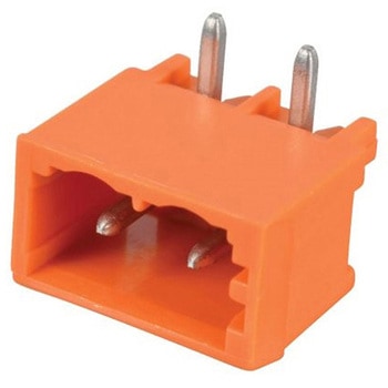 基板接続用ピンヘッダ 2極 5.08mm 1袋 10個入 ワゴジャパン