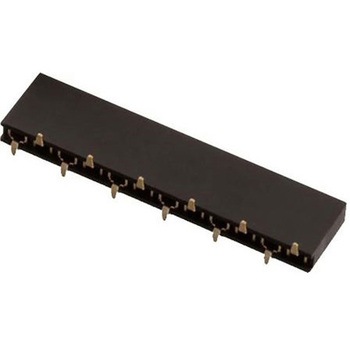 基板接続用ピンヘッダ 4 極 2.54 1 列 表面実装 1袋 5個入 - WURTH ELEKTRONIK