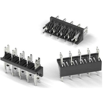 基板接続用ピンヘッダ 4極 5.08mm 1列 1袋 5個入 WURTH ELEKTRONIK