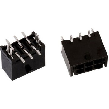 基板接続用ピンヘッダ 8極 3mm 2列 1セット 150個入 WURTH ELEKTRONIK