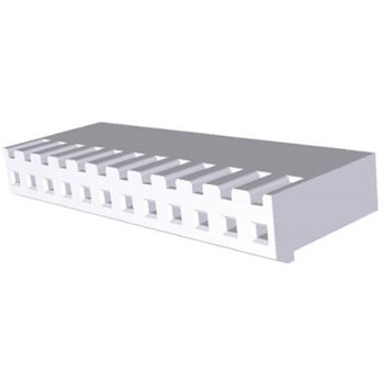 基板用コネクタハウジング 10極 ピッチ：3.96mm 1列 1袋 1000個入 TE Connectivity Japan(旧:TYCOELECTRONICS(タイコエレクトロニクス))