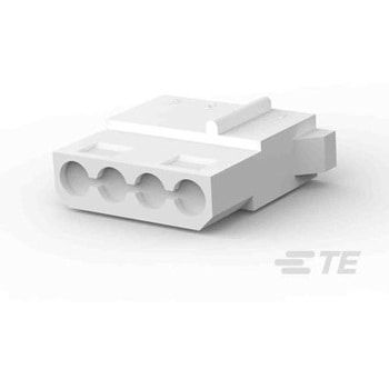 基板用コネクタハウジング 4極 ピッチ：5.08mm 1列 1袋 5000個入 TE CONNECTIVITY