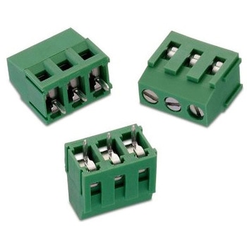 基板用端子台 2165Sシリーズ 5.08mmピッチ 1列 2極 緑 1袋 250個入 WURTH ELEKTRONIK