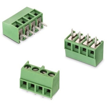 基板用端子台 2431シリーズ 3.5mmピッチ 1列 5極 緑 1袋 2個入 WURTH ELEKTRONIK