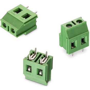 基板用端子台 2544シリーズ 7.62mmピッチ 1列 3極 緑 1袋 100個入 WURTH ELEKTRONIK