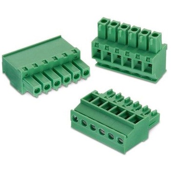 基板用端子台 3633シリーズ 3.81mmピッチ 1列 7極 緑 - WURTH ELEKTRONIK