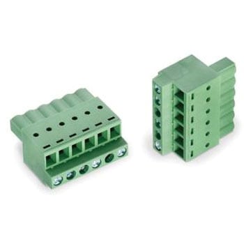 基板用端子台 373Bシリーズ 5.08mmピッチ 1列 8極 緑 WURTH ELEKTRONIK