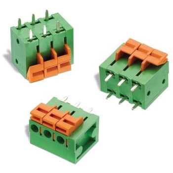 基板用端子台 401Bシリーズ 5mmピッチ 1列 10極 緑 WURTH ELEKTRONIK