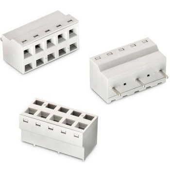 基板用端子台 4166シリーズ 10.16mmピッチ 1列 2極 グレー 1袋 5個入 - WURTH ELEKTRONIK