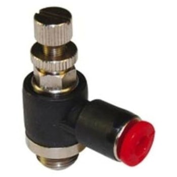 気中性 Cシリーズ インライン調整弁 バンジョー x Push In 12mm NORGREN