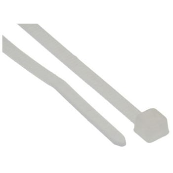 結束バンド 205mm x 2.5 mm ナチュラル ナイロン 66 1袋 100個入 ヘラマンタイトン(タイトン)