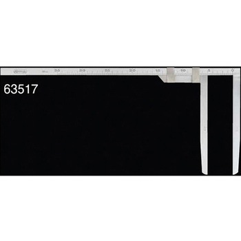 材木尺 ステン 35cm表2mm・裏1mm目盛 シンワ測定