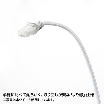 ツメ折れ防止CAT5eLANケーブル サンワサプライ