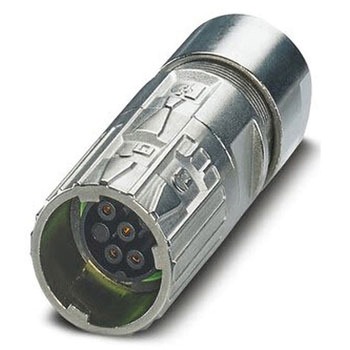 産業用丸形コネクタ 6極 17 mm ケーブルマウント フエニックス・コンタクト