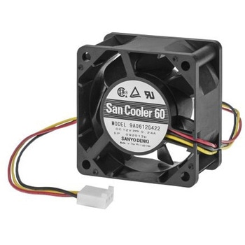 軸流ファン 電源電圧：12 V dc DC 60 x 60 x 25mm 山洋電気