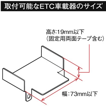 GR系FIT専用 ETC取付基台 槌屋ヤック