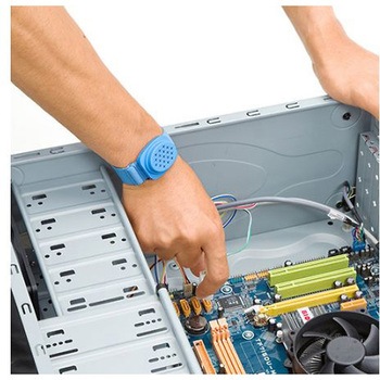 静電気防止リストストラップ コードレス型 エスコ