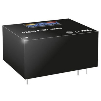 組み込みスイッチング電源 24V dc 167mA 4W RECOM