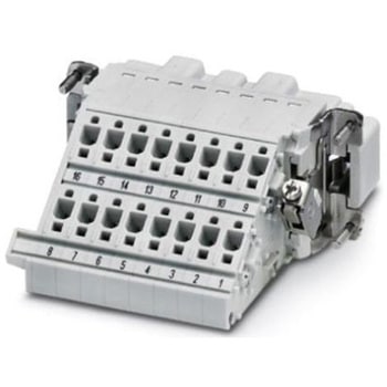 電源アダプタ 16極 16A 500 V ac 1袋 5個入 フエニックス・コンタクト