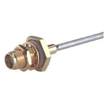 同軸コネクタ ジャック ケーブルマウント HUBER & SUHNER