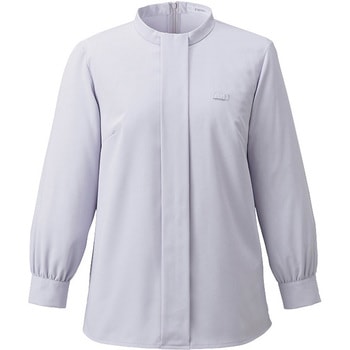 ENJOY EWB945 SILKY FAILLE スタンドカラーブラウス(八分袖) カーシーカシマ