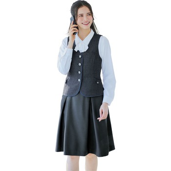 ENJOY EAS953 CLASSICA タックフレアスカート カーシーカシマ