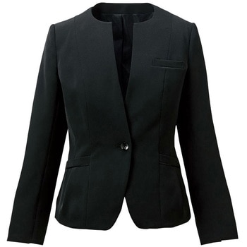 ENJOYNoir NAJ042 THE BLACK CLOSET ノーカラージャケット カーシーカシマ