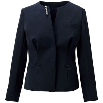 ENJOYNoir NAJ061 LE LIEN PEARL ノーカラージャケット カーシーカシマ